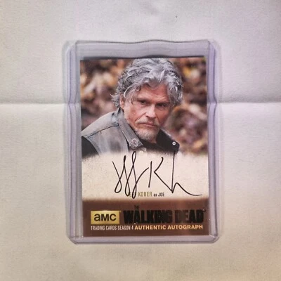 Jeff Kober As Joe - The Walking Dead Trading Card JK1 - Image 1 of 4
