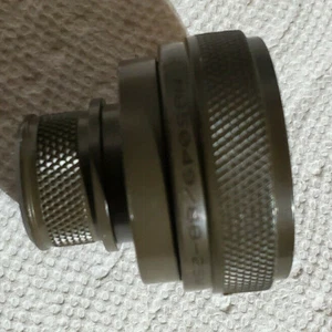 Carcasa trasera circular con bandas Glenair M85049/88-25W02 con especificaciones MIL - Imagen 1 de 3