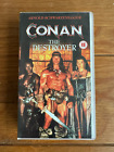 CONAN THE DESTROYER 1984 VHS VIDEO