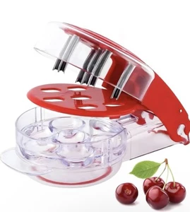 Pitter Stone Seed Remover Cherry Olive Pits Tool Kitchen Corer Fruit Core Stoner - Picture 1 of 2