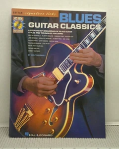 Guitar Signature Licks BLUES Guitar Classics No CD Hal Leonard Wolf Marshall - Imagen 1 de 10