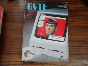 July 1984 Byte Magazine Vol 9, number 7 * Computers and Video - Picture 1 of 9