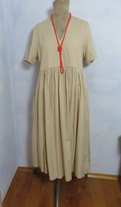 Marc O´Polo Denim Kleid Premium Organic Cotton size L Soft Denim Beige Sehrgut! - Bild 1 von 8