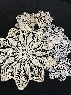 Ancien Napperon X 6 - Photo 1/3