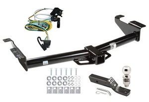 2000-2003 FORD E150 E250 E350 ECONOLINE VAN COMPLETE TRAILER HITCH PACKAGE TOW - Picture 1 of 1