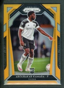 2020-21 ABOUBAKAR KAMARA 08/25 PANINI PRIZM PREMIER LEAGUE ORANGE  ROOKIE