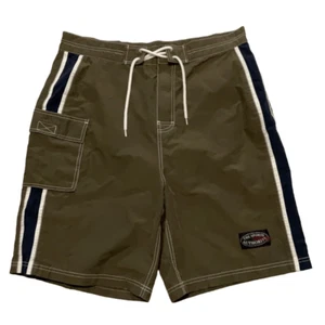 The Sports Authority Herren Armee grün Cargo Badehose Haken n Schleife Größe 36 - Bild 1 von 5