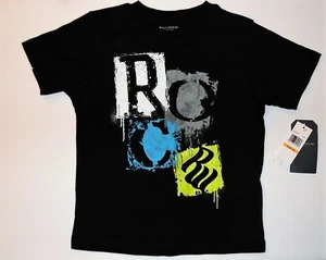 Rocawear Boys Black Logo T-Shirt Size Small 4 NWT - Picture 1 of 1