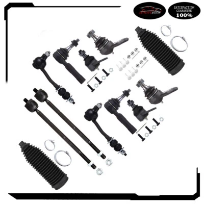 12x Para Dodge Durango 2000-03 Tie Rod Extrem Dirección Rótula Barra estabilizadora Eslabón de extremo Foto 1 de 4