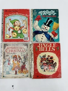 VINTAGE Lot of 4 Little Golden Books, CHRISTMAS - Bild 1 von 10