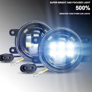 Pair Fog Light Lamps For Toyota 4Runner 2010 2011 - 2013 Replacement W/ Bulbs - Foto 1 di 12