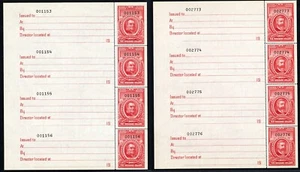 R731-32, Unused Booklet Panes VERY SCARCE! Cert CV $1700 - Stuart Katz - Picture 1 of 1
