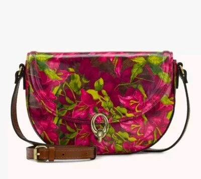 Patricia Nash Valledoria Bougainvillea's Along The  Cost Crossbody Bag NWT  - Image 1 of 4