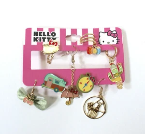 Sanrio Hello Kitty Mix & Match Set of 8 Earrings - Picture 1 of 4