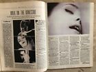 Clipping Vintage / Coupure de Presse - VANESSA PARADIS, en août 1990 - 2 pages
