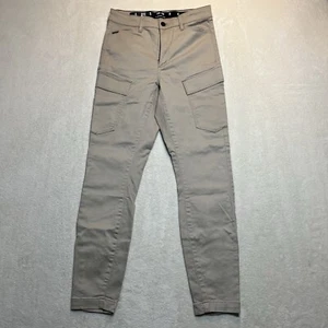 G-Star Raw Women’s Kafey Cargo Pants Tan Ultra High Rise Skinny 29x30 - Picture 1 of 13