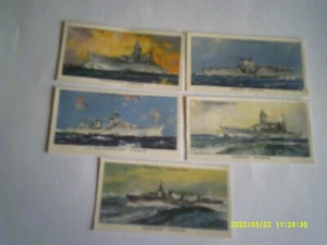5 IMAGES MARINE FRANCAISE BEARN LA GALISSONNIERE ALGERIE DUNKERQUE MOGADOR - Picture 1 of 2