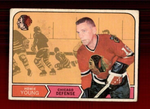1968-69 O-Pee-Chee #151 Howie Young DP EX MARK
