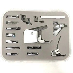Low Shank 15 Pc. Presser Foot Set For Brother, Babylock, Janome, Kenmore, Singer - Picture 1 of 1