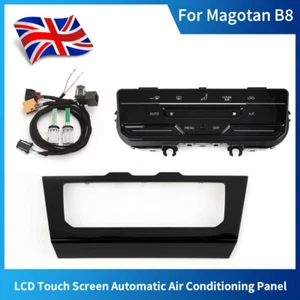 Automatic AC Touch Air Panel Digital Climate Control Cable Set For VW Magotan B8 - Picture 1 of 6