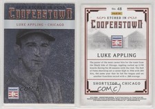 2015 Panini Cooperstown Etched in Cooperstown Luke Appling #48 HOF