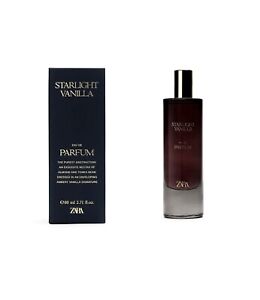 ZARA Starlight Vanilla 2.71 Oz Eau De Parfum Woman Perfume 80 ml Brand New