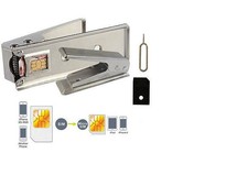 Micro Mini iPhone iPad 4G 4S Mobile Phone Sim Card Cutter + ADAPTOR