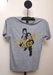 Camiseta Gráfica Grande Empire Fox Gris Power Money Music Crew Nack Hakeem - Imagen 1 de 2