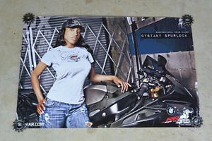 Dystany Spurlock Drag Racer Speed And Strength Poster Shop Sign Ad 8269 Z4 - Picture 1 of 7