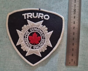Canadian Truro Nova Scotia Fire Department Cloth Patch - Picture 1 of 1