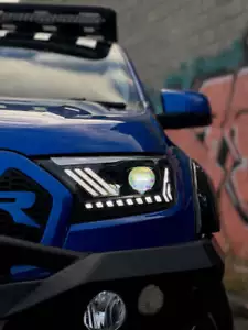 2015-2021 Ford Ranger / Everest 'Mustang Style' Sequential LED Headlights - Picture 1 of 4