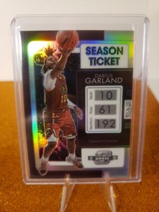 2021-22 Contenders Optic DARIUS GARLAND Season Ticket Silver Prizm #42