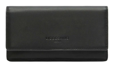 LIEBESKIND BERLIN Slam Wallet L Geldbörse Black schwarz Neu