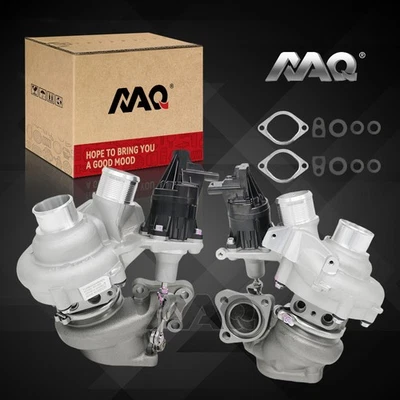 Left Right Turbo Turbocharger fits Ford Expedition 3.5L 2018 2019 2020 2021 - Imagem 1 de 4