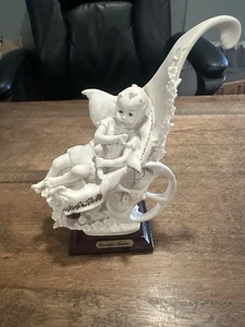 Giuseppe Armani Magic Memories Baby in a Stroller Porcelain Figurine - Picture 1 of 6