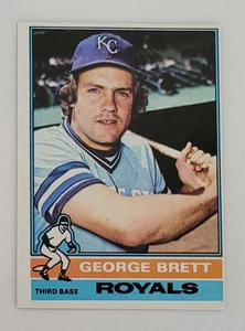1976 Topps George Brett Kansas City Royals - All Sharp but Centering - EX+ - #19 - Bild 1 von 2