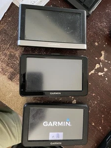 LOT OF 3 UNTESTED GARMIN NUVI GPS - Picture 1 of 8