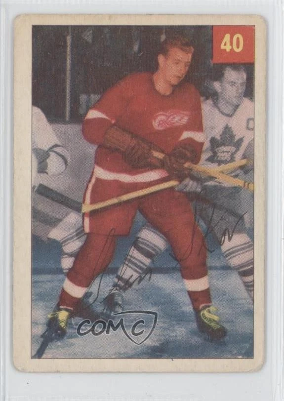 1954-55 Parkhurst Glen Skov (Premium Ad Back) #40 - Image 1 of 2