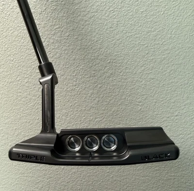 Новый паттер Titleist Scotty Cameron B3 Triple Black Newport 2 ограниченное издание 35 дюймов - Изображение 1 из 4