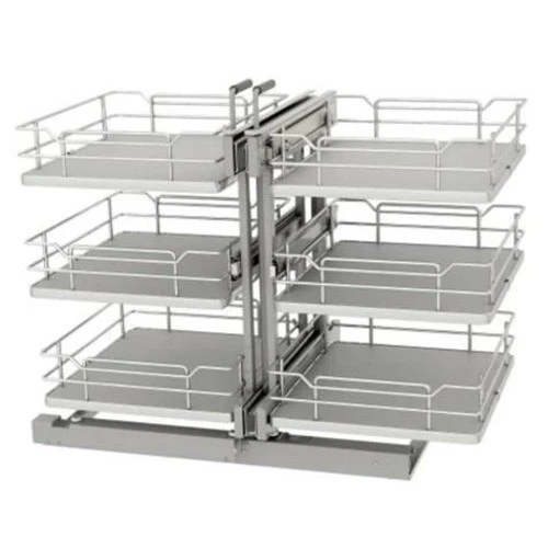 Gabinete de cocina Rev-A-Shelf 53PSPE3-18SC-GR organizador de esquina ciega cierre suave Foto 1 de 1