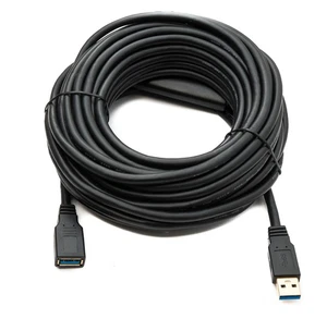 SYSTEM-S USB 3.0 cable 12 m Type C male to female 5 Gbit/s 85695603 - Picture 1 of 4