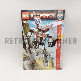 Lego Vintage Instructions Instructions Set 7700 - Exo-Force Stealth Hunter (2006)