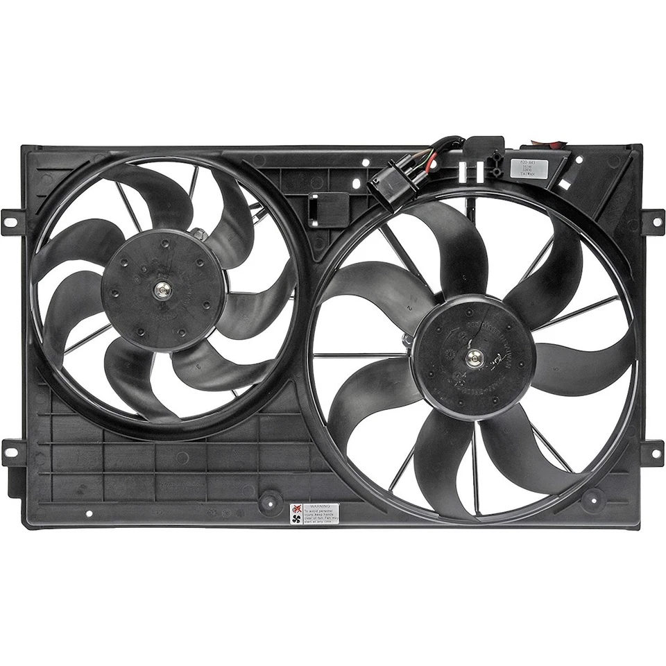 620-843 Dorman Cooling Fan Assembly for VW Volkswagen Jetta Golf Passat Beetle - Image 1 of 2