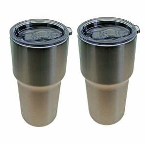 Q=2 vaso de 24 oz de acero inoxidable aislado al vacío taza de viaje - Imagen 1 de 3