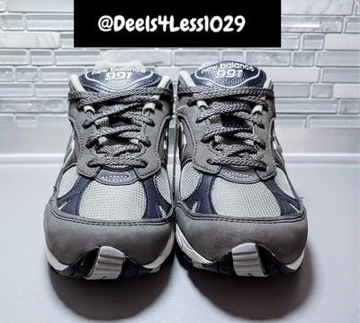 New Balance 991 Hecho en Inglaterra Correr Mujer Gris Azul Marino Blanco W991GNS Foto 1 de 4