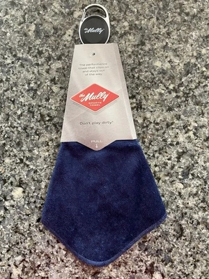 The Mully Sports Towel - Retractable Golf Towel in Navy Blue