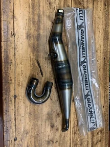 MARMITTA SCARICO SILENZIATORE GIANNELLI - GILERA KK-KZ 125 NUOVA - Foto 1 di 1