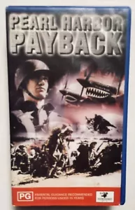 Pearl Harbour Payback VHS Video Cassette Tape Blue Small Box PAL PG 1945 - Picture 1 of 24