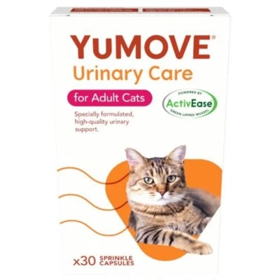LINTBELLS YuMOVE Urinary Care Capsules for Cats x 30