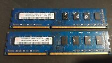 DDR3 1600 8GB KIT (4GBX2) HYNIX HMT351U6CFR8C-H9 PC3-12800U 1.5V RAM DESKTOP 240